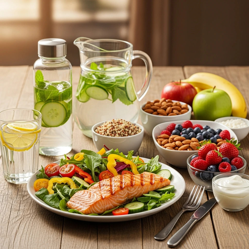 Hydration and diet guidelines