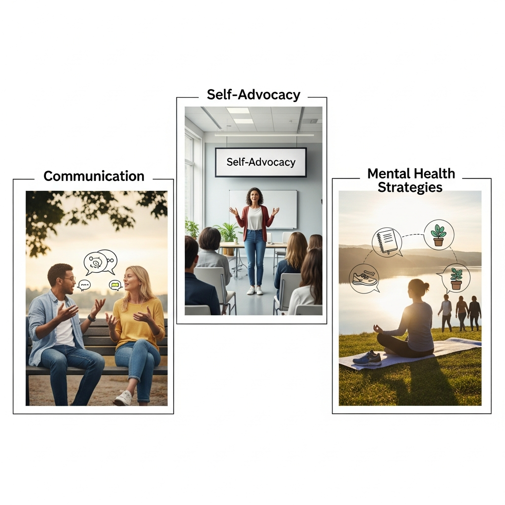 Self-advocacy and mental health strategies