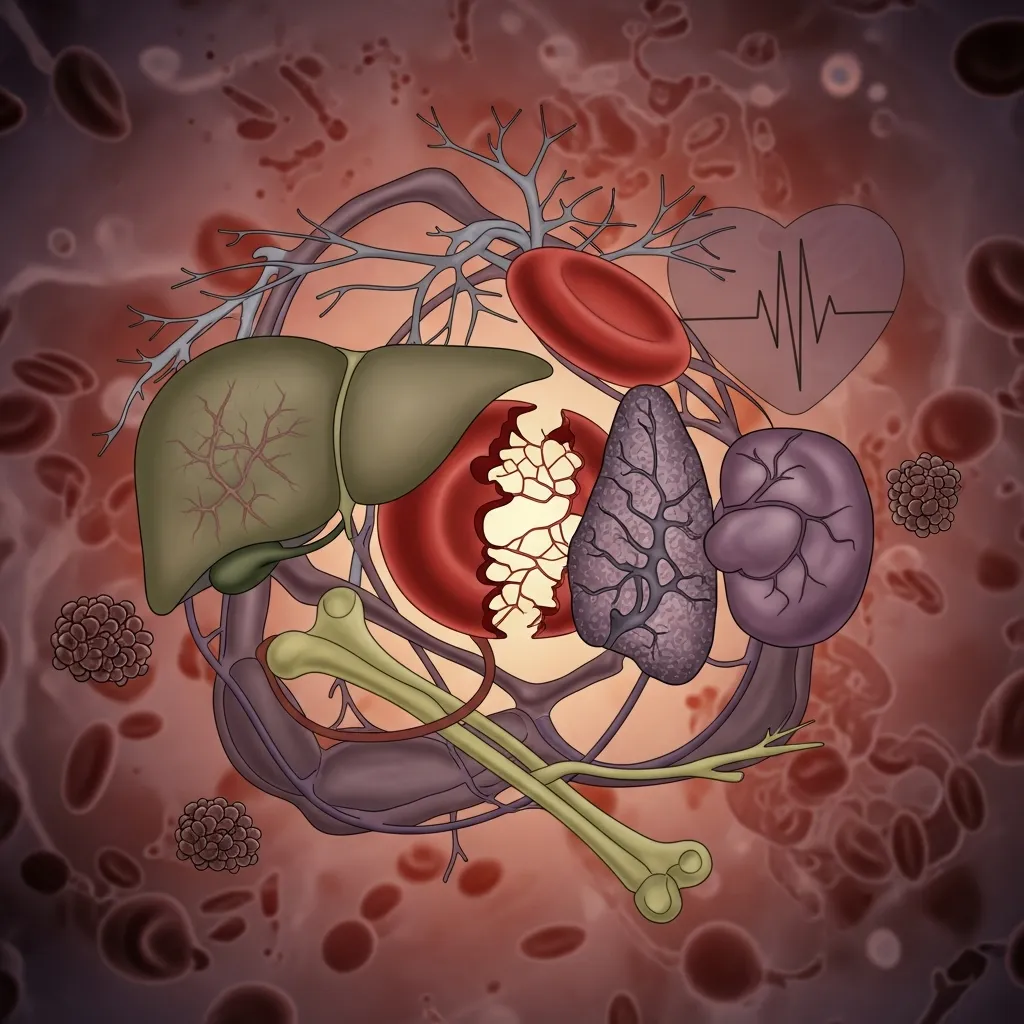 Beta thalassemia complications and health risks