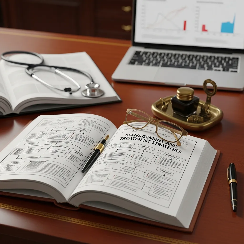 Doctor managing blood disorder treatment