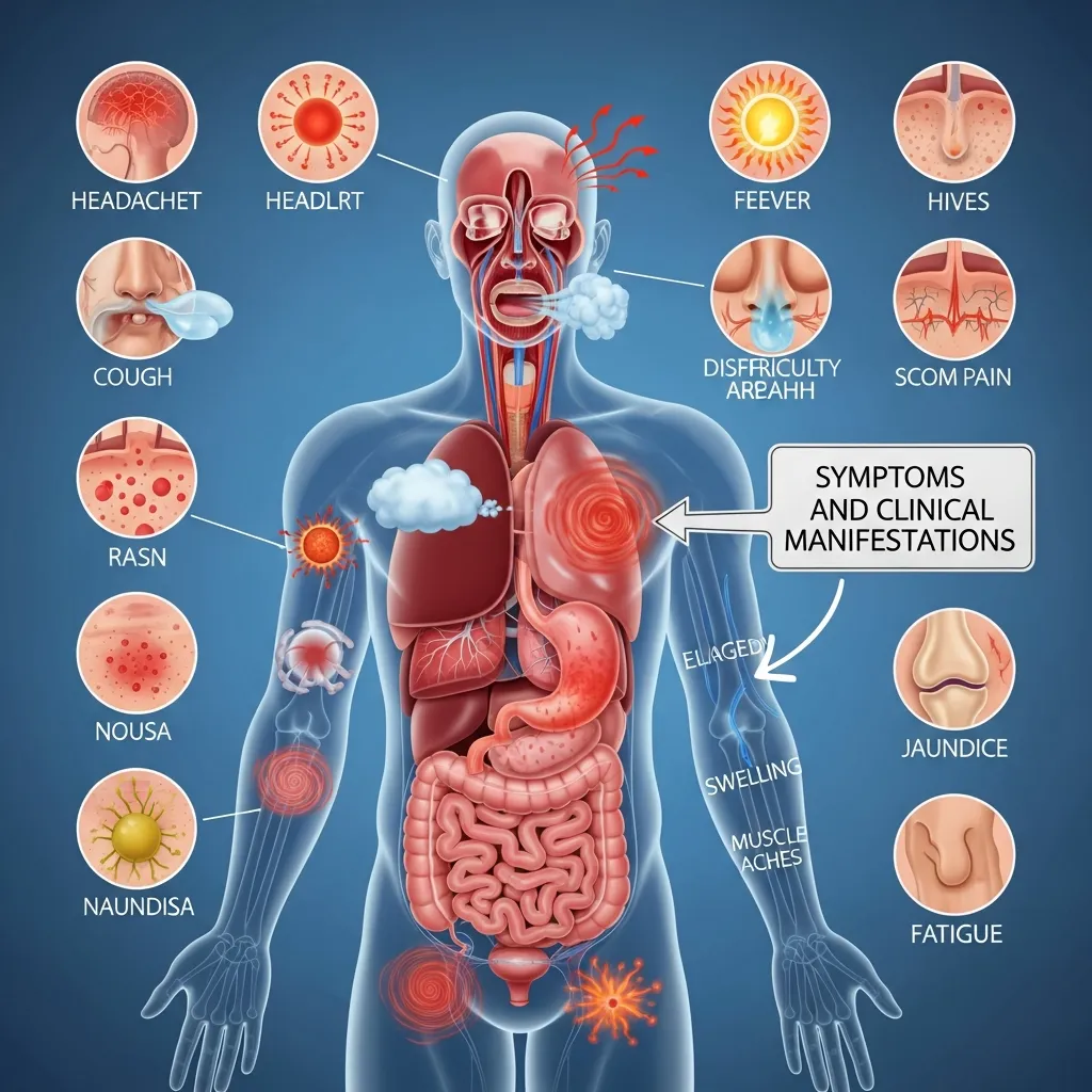 Patient showing anemia symptoms
