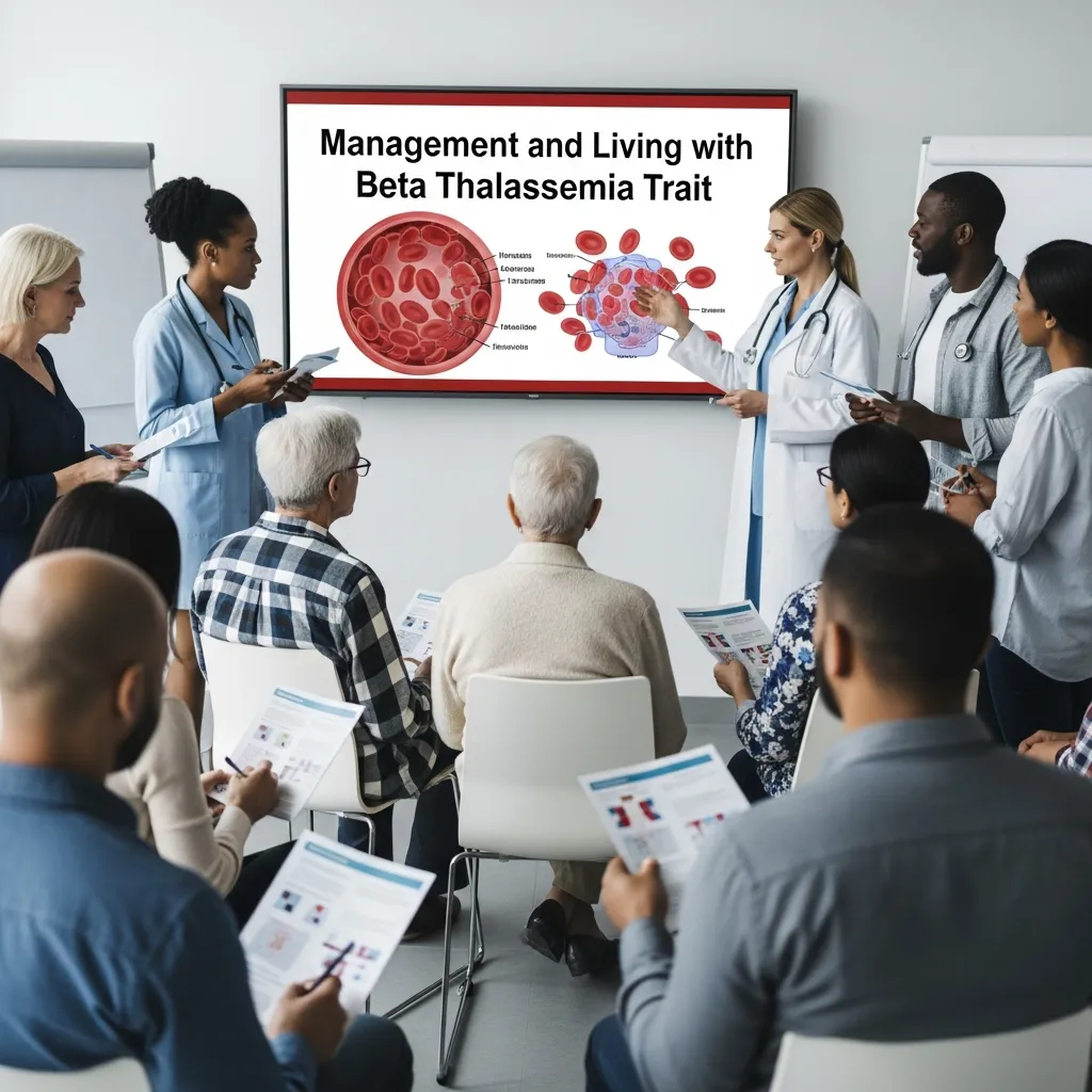 Managing and living with beta thalassemia trait