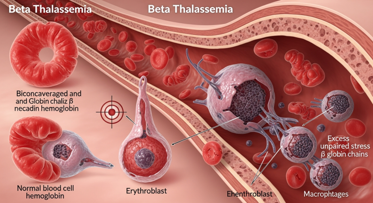 Beta Thalassemia Pathophysiology