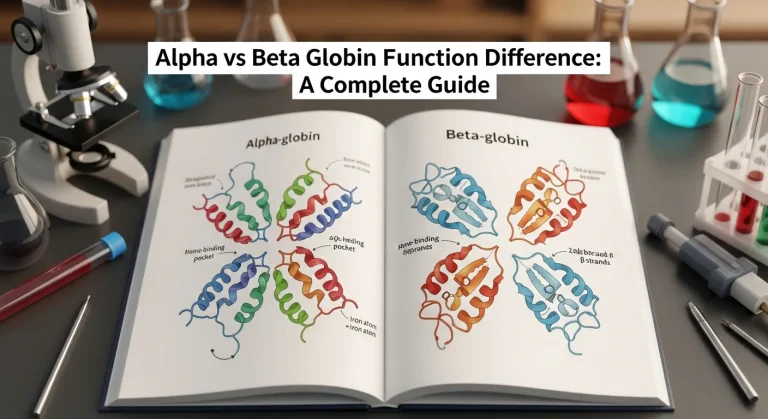 Alpha vs Beta Globin Function Difference: A Complete Guide Alpha vs Beta Globin Function Difference
